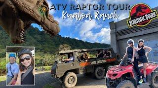 KUALOA RANCH ATV RAPTOR TOUR OAHU HAWAII lTHIS IS ALI AND ELAI