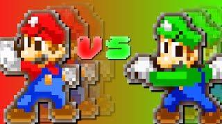 Mario vs  Luigi