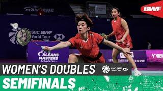 Orleans Masters Badminton 2025 | Kim/Kong (KOR) [6] vs. Jia/Zhang (CHN) [7] | SF