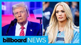 Carrie Underwood Speaks Out About Performing At Trump’s Inauguration | Billboard News