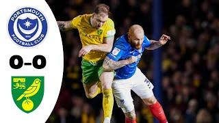 Portsmouth 0-0 Norwich City Highlights | Championship 2024/2025