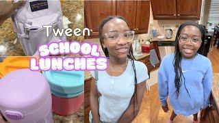 Best HOT School Lunch Ideas for Tweens! Pack School lunches with me