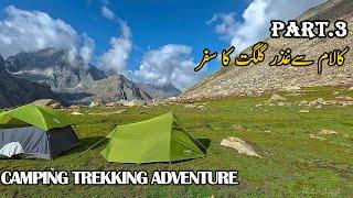 Reached Dadreli Basecamp @4200 meters  after 7 hours difficult hike | kalam to Gilgit ghizer trek