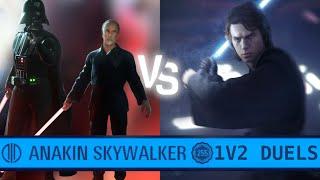 Anakin Skywalker 1v2 Duels Compilation  | Star Wars Battlefront II