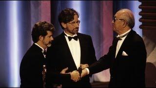 Akira Kurosawa Receives an Honorary Award: 1990 Oscars