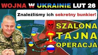 26 LUT: BEZ OCALAŁYCH! Ukraińcy WYSADZILI PODZIEMNY BUNKIER! | Wojna w Ukrainie Wyjaśniona