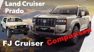 Toyota Land Cruiser Prado 2024 / 2025 and FJ Cruiser Comparison