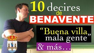 10 Refranes de Benavente (Zamora)