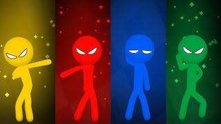 The Stickman MINIGAMES random Gameplay - Stickman Party 1 2 3 4 Player