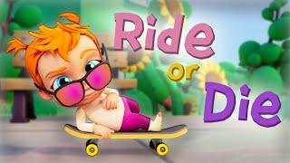 OFFiCiAL MUSiC ViDEO!! Cartoon Baby Adley Sings CRAZY Ride or Die Song! BFF's Comment Down Below