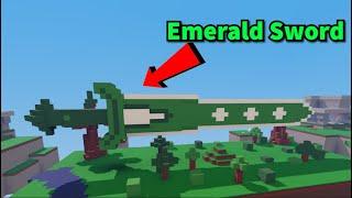 My Friends Trapped me in an EMERALD SWORD (Roblox Bedwars)