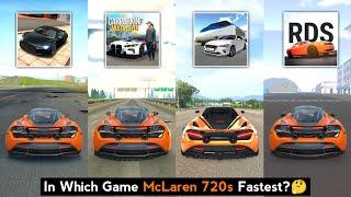 McLaren 720s Extreme Car Driving, Car Parking Multiplayer, 3D Driving Class & Real Driving School