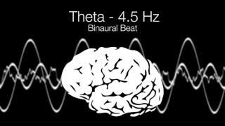 'Lucid Dreams' Theta Binaural Beat - 4.5Hz (1h Pure)