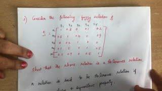 13.Fuzzy Composition - Max-Min & Max-Product Composition, Cartesian Product - Solved Examples