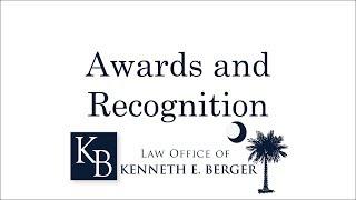 Awards for Highly Rated Columbia, SC Personal Injury Lawyer | Law Office of Kenneth Berger