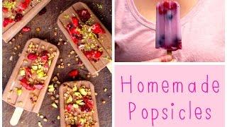 Homemade Popsicles / Eis am Stiel selber machen