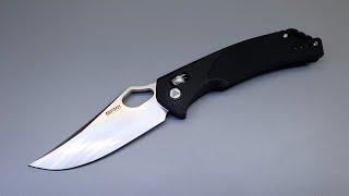 SanRenMu SRM 9202 axis lock folding knife in satin D2 blade with G10 handle: Stay Ready for More