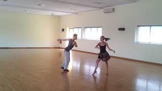 Teaching Archive: Gian Tusker - Nicole Durler SWI, Rumba 1.7.2012, Studio Maxim Ajdovščina