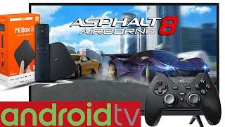 Asphalt 8 Android TV Install and Gameplay