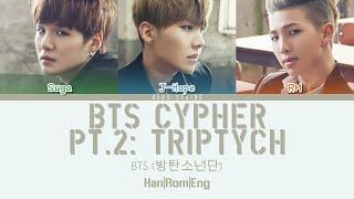 BTS (방탄소년단) Suga, J-Hope & RM - BTS Cypher Pt.2: Triptych (ColorCodedLyrics Han|Rom|Eng)