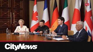 Trudeau backs Ukraine at European Summit