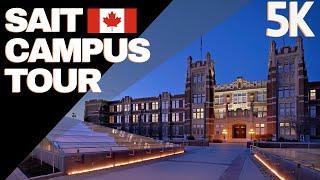 4K| SAIT Campus Tour| Virtual Walking Tour| Stan Grand| Calgary| Alberta| Ambiance