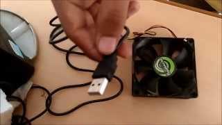 [DIY] Turn CPU Fan into Desk Fan OR USB Fan