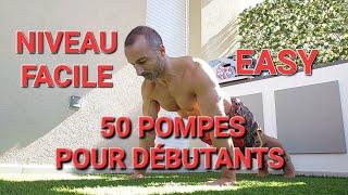 COMMENT FAIRE 50 POMPES TRÈS FACILEMENT