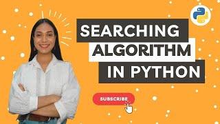 Searching Algorithms in Python | Python Programming Tutorials | Meritshot Tutorials