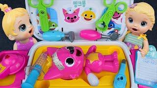 96 Minutes Disney Ambulance ASMR, Satisfying Unboxing Pinkfong Doctor Play Set | Tina Unboxing Toys