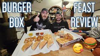 BURGER BOX FEAST REVIEW (Fencehouses) TASTING BRITAIN'S LOW STAR TAKEAWAYS