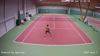 Elias Ymer (ATP #204) - Antoine Escoffier (ATP #308), Highlights, Elitserien 2020