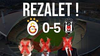 SÜPER KUPA FACİASI / GALATASARAY 0-5 BEŞİKTAŞ / TEPKİ / #YÖNETİMİSTİFA / REZALET