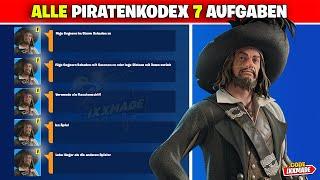 Alle Piratenkodex 7 Aufgaben Fortnite Fluch der Karibik Aufgabe