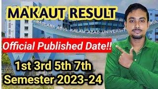 MAKAUT & All College University Odd Semester Result Published Date !! Official Update