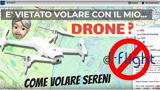 E' vietato volare con il mio DRONE? Volare sereni anche senza D-flight