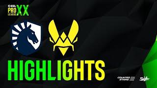 ХАЙЛАЙТЫ: Team Liquid vs Vitality | КРИВОЙ ЭФИР | ESL Pro League Season 20