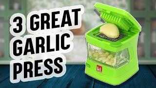 The "3 Garlic Press" Showdown! | Zulay, Joseph & Kitchen Innovations