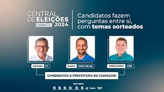 Candidatos à prefeitura de Camaçari respondem temas sorteados I Central de Eleições 2024