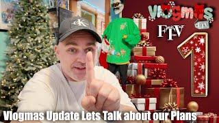 Vlogmas 2024: My Unique Approach This Year Update & Lets Talk Holiday Plans