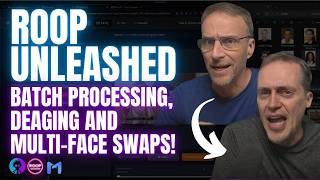 Roop Unleashed - Batch Processing and Multiple Face Swaps- FINALLY!