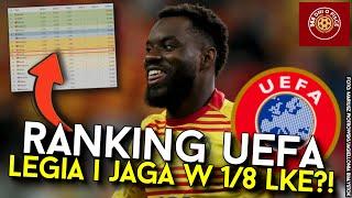 RANKING UEFA | JAGIELLONIA BIAŁYSTOK I LEGIA WARSZAWA Z KOMPLETEM PUNKTÓW | REWELACYJNA PROGNOZA