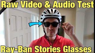 Facebook's Ray-Ban Stories Smart Glasses: Raw Video & Audio Footage (Cycling Trip in San Diego)