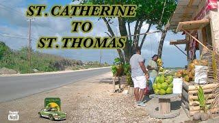 Travelling to St. Thomas from St. Catherine via Kingston & St. Andrew | Driving In Jamaica in 2023