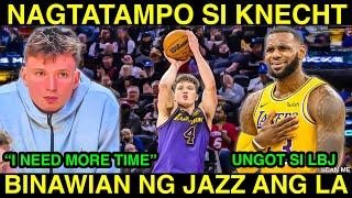 "NAGTATAMPO" SI DALTON KNECHT SA LAKERS | BINAWIAN NG UTAH JAZZ ANG LAKERS