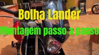 Como montar a bolha da Motovisor na Lander 2013