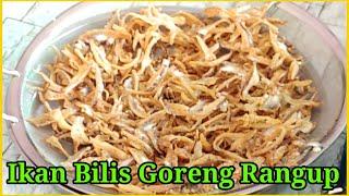 Ikan Bilis Rangup |  How To Make  Crispy Anchovies | วิธีทําปลากรอบ