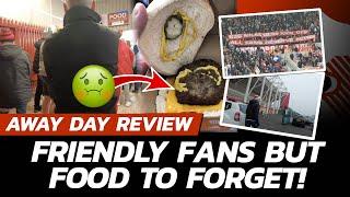 THE WORST BURGER EVER!  | A Brutally Honest Review Of Middlesbrough Away Fan Experience