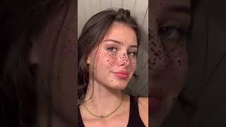 cute henna freckles