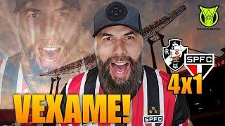 VEXAME! VERGONHA!!! VIROU BAGUNÇA!!! VASCO ATROPELA O SÃO PAULO! VASCO 4x1 SÃO PAULO BRASILEIRÃO!